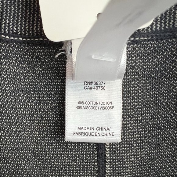 NWT WynneCollection Floral Kimono Poncho Topper Cardigan Sweater 1X NEW - Picture 8 of 9